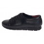 Pantofi dama, casual, din piele naturala box, negri, - P502NBOX